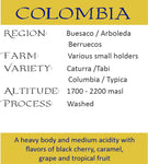 Colombia - subscription